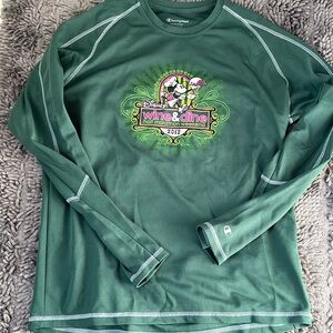 Walt Disney World Wine and Dine Marathon Weekend Tech long sleeve Shirt small